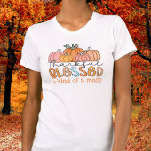 感謝賛美して一種のカボチャ Tシャツ
