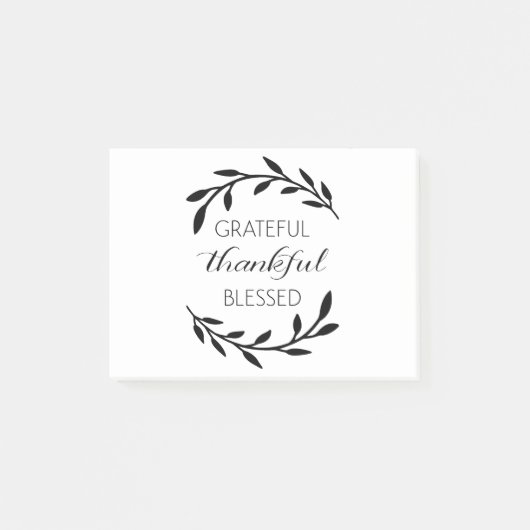 感謝賛美す ポストイット (正面)