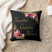 感謝賛美の女性のキリスト教信仰 クッション (ブランケット)