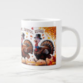 感謝賛美心持ち幸せ ジャンボコーヒーマグカップ (右)