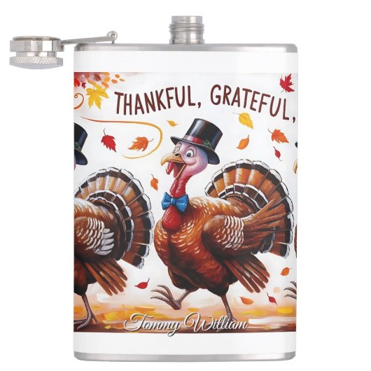 感謝賛美心持ち幸せ フラスク (オープン)