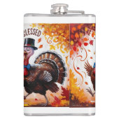 感謝賛美心持ち幸せ フラスク (裏面)