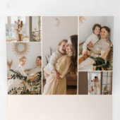 感謝賛美18写真感謝祭ファンシー18 三つ折りクリスマスカード (内部最初)