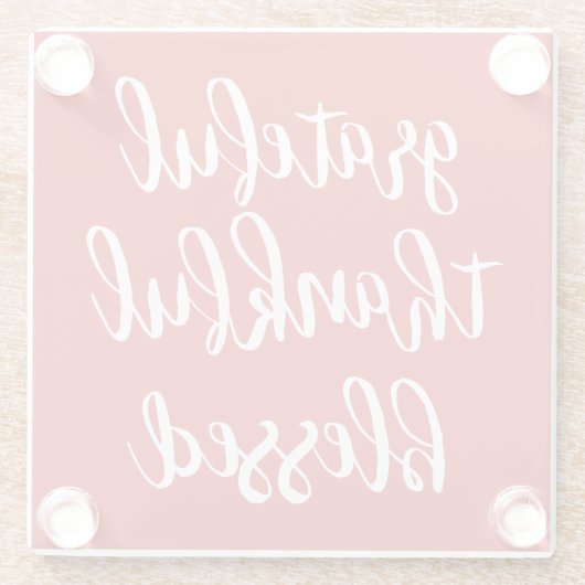 感謝賛美 | ガラスコースター (裏面)