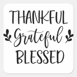 感謝賛美 スクエアシール