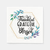 感謝賛美 スタンダードカクテルナプキン (正面)