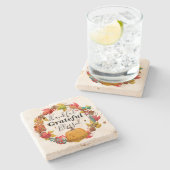 感謝賛美 ストーンコースター (横)