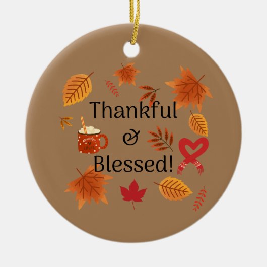 感謝賛美! セラミックオーナメント (正面)