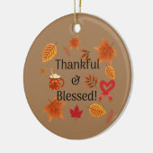 感謝賛美! セラミックオーナメント (左)