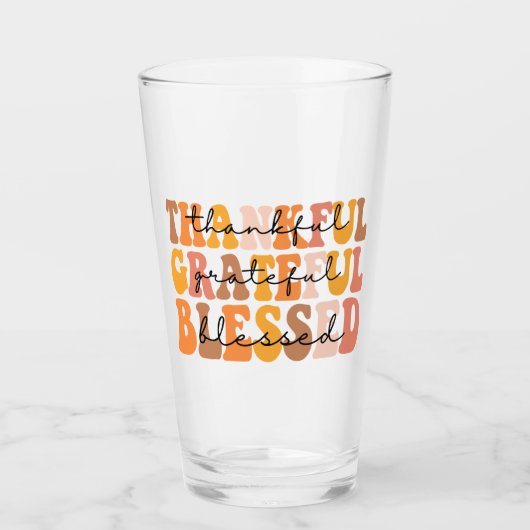 感謝賛美 タンブラーグラス (正面)
