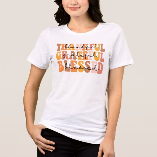 感謝賛美 トライブレンドＴシャツ (正面)