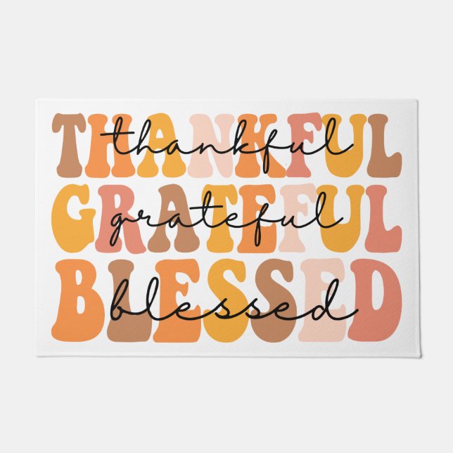 感謝賛美 ドアマット (正面)