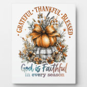 感謝賛美 フォトプラーク (正面)