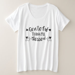 感謝賛美 プラスサイズTシャツ