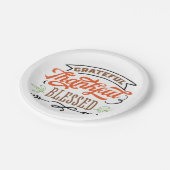 感謝賛美 ペーパープレート (アングル)