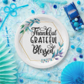 感謝賛美 ペーパープレート (パーティー)