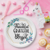 感謝賛美 ペーパープレート (パーティー)