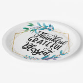 感謝賛美 ペーパープレート (アングル)