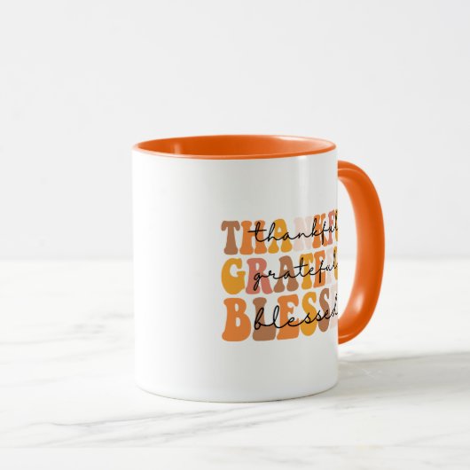 感謝賛美 マグカップ (正面右)