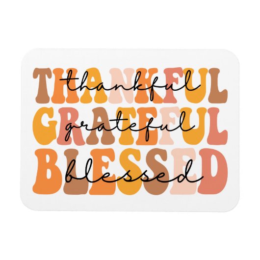 感謝賛美 マグネット (横)