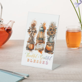 感謝賛美 台座サイン