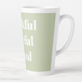 感謝賛美 |感謝祭引用文 カフェラテマグ (右)