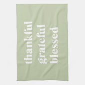 感謝賛美 |感謝祭引用文 キッチンタオル (縦)