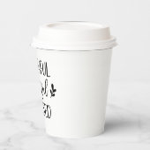 感謝賛美 紙コップ (左)