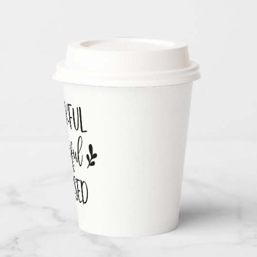 感謝賛美 紙コップ (左)