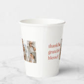 感謝賛美 | 3つのフォトコラージュ 紙コップ (右)