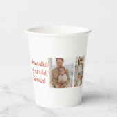 感謝賛美 | 3つのフォトコラージュ 紙コップ (正面)