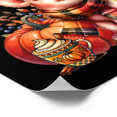 感謝農園賛美動物豚秋Y'a ポスター (角)