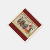 感謝郷あいさつ！ スタンダードカクテルナプキン (角)