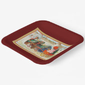 感謝郷あいさつ！ ペーパープレート (傾斜あり)