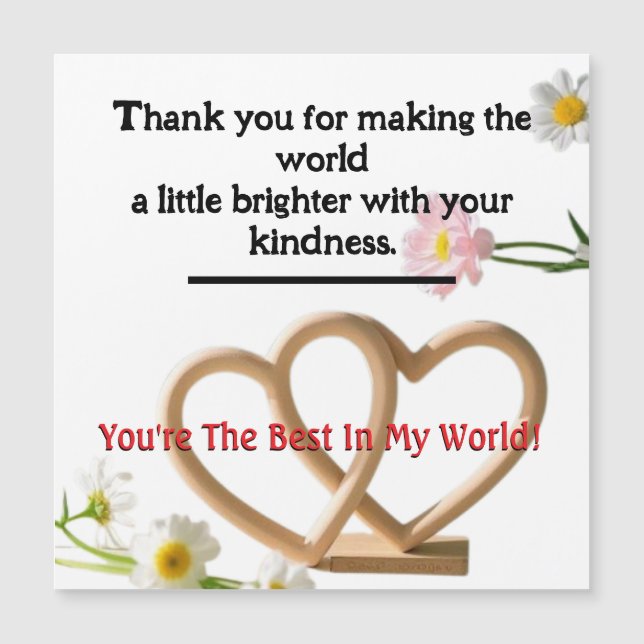 感謝開花 (正面)