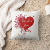感謝開花:ありがとうフローラハート枕 クッション (ブランケット)
