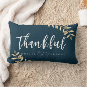 感謝青モダン材枕 ランバークッション (ブランケット)