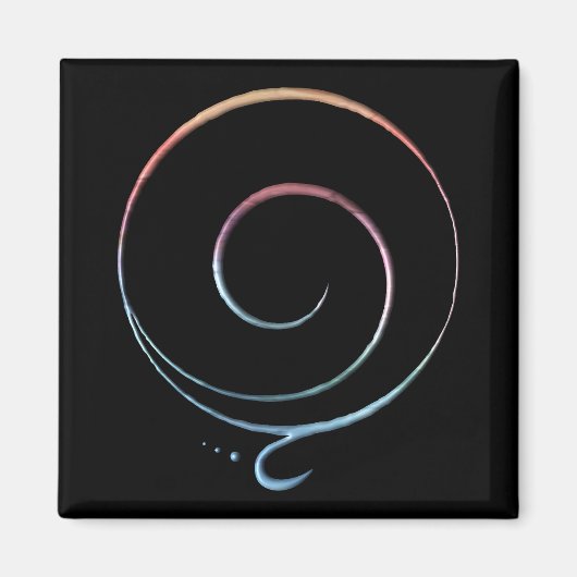 感謝1 マグネット (正面)