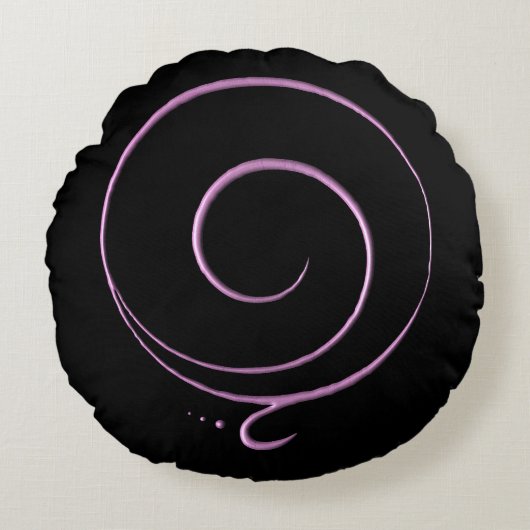 感謝5 ラウンドクッション (正面)