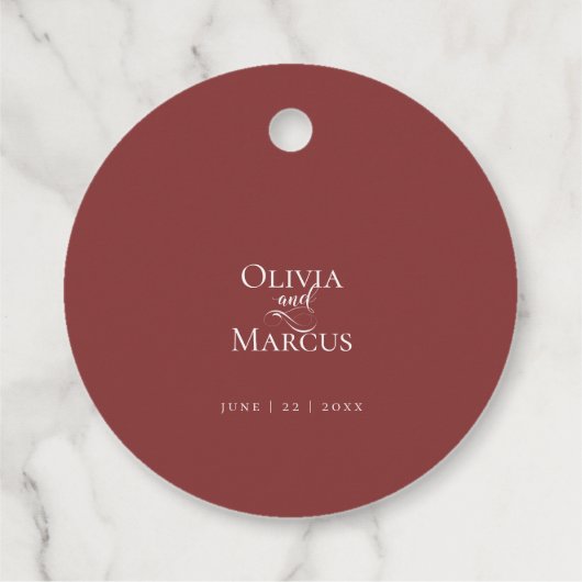 感謝 |アイボリー素朴パンパスグラスメッセージカード フェイバータグ (裏面)