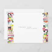 感謝 |カラーバザー ポストカード (正面/裏面)