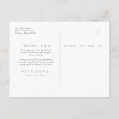 感謝 |カラーバザー ポストカード (裏面)