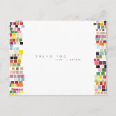感謝 |カラーバザー ポストカード (正面)