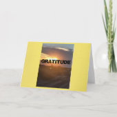 感謝 カード (正面)