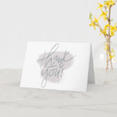 感謝! カード (黄色い花)