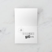 感謝(カード)の甘いビット サンキューカード (内部)