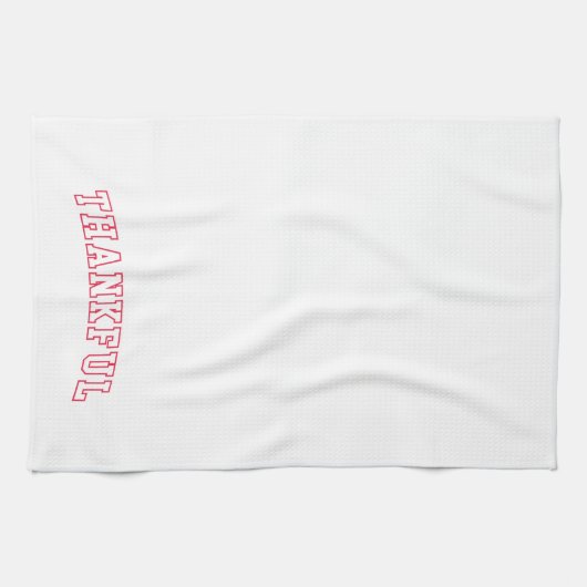 感謝 – キッチンタオル (横)