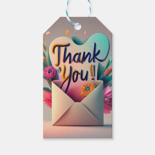 感謝! ギフトタグ (正面)