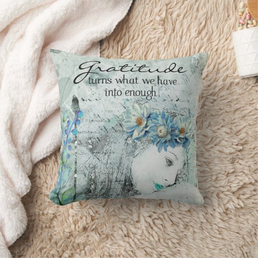 感謝 クッション (ブランケット)