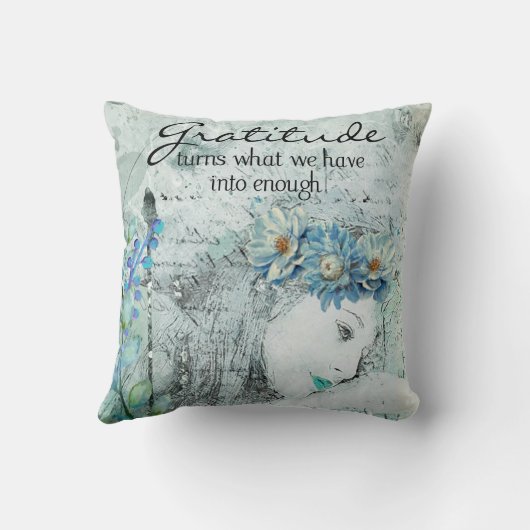 感謝 クッション (裏面)